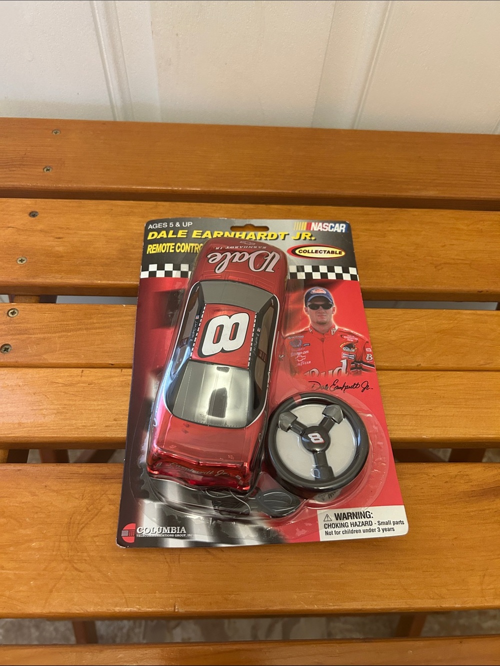 Vintage 2002 NASCAR Dale Earnhardt Jr. Red Remote Control Die-Cast Car